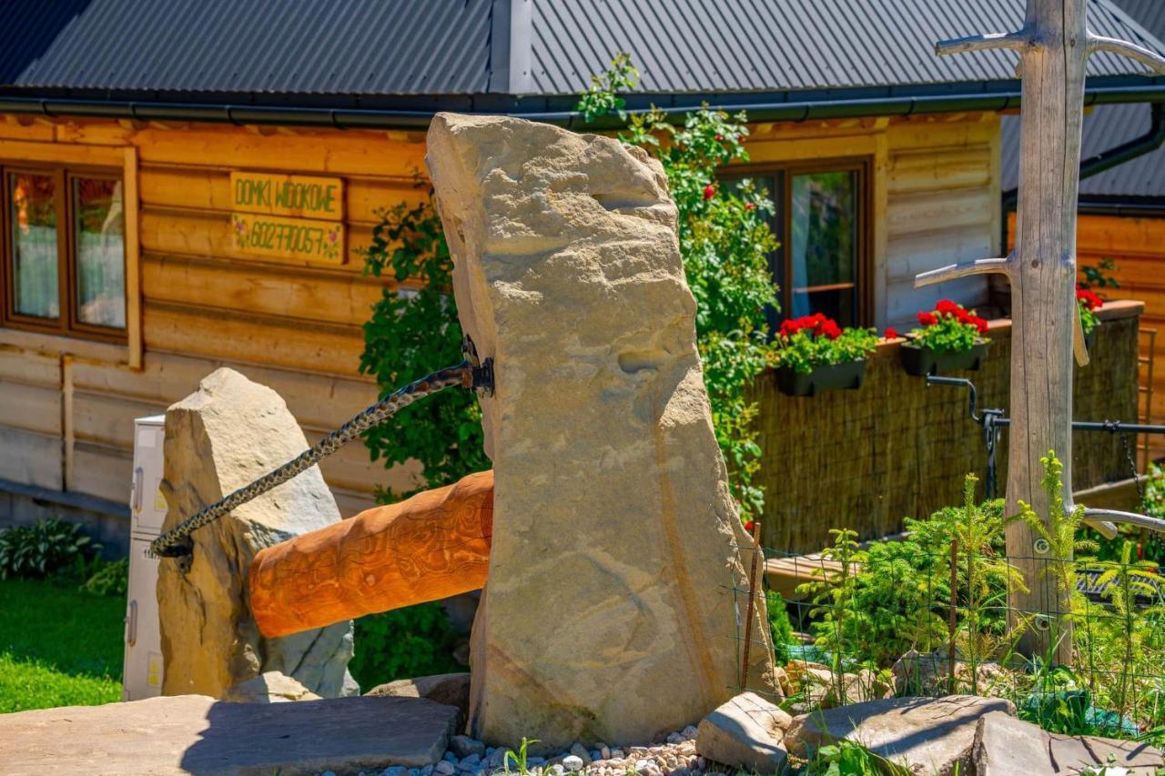 Domki Widokowe Wooden Luxury Chalet & Jacuzzi 자브 외부 사진