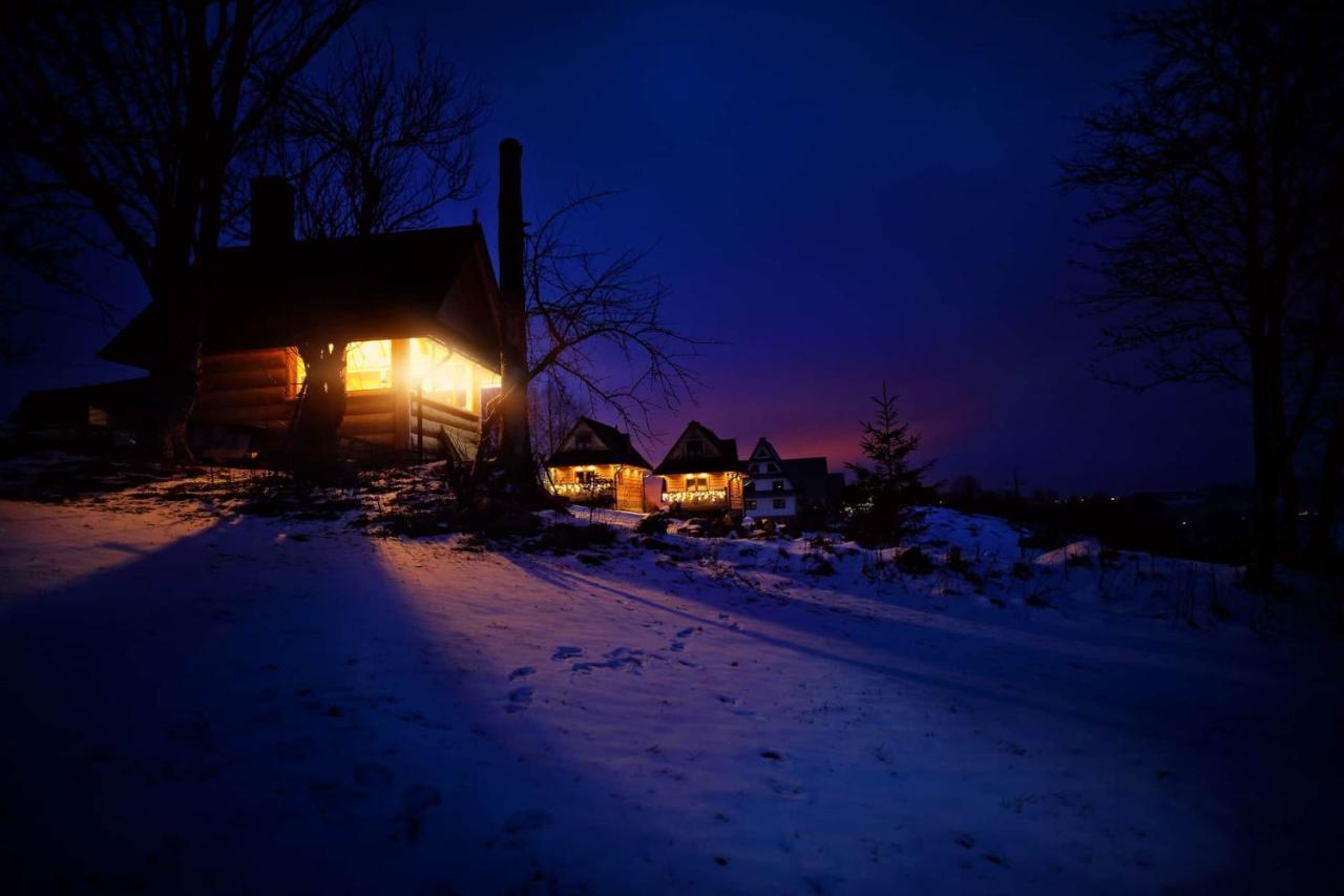 Domki Widokowe Wooden Luxury Chalet & Jacuzzi 자브 외부 사진