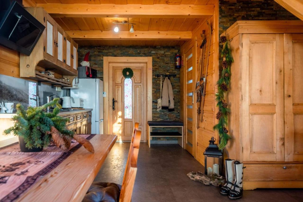 Domki Widokowe Wooden Luxury Chalet & Jacuzzi 자브 외부 사진