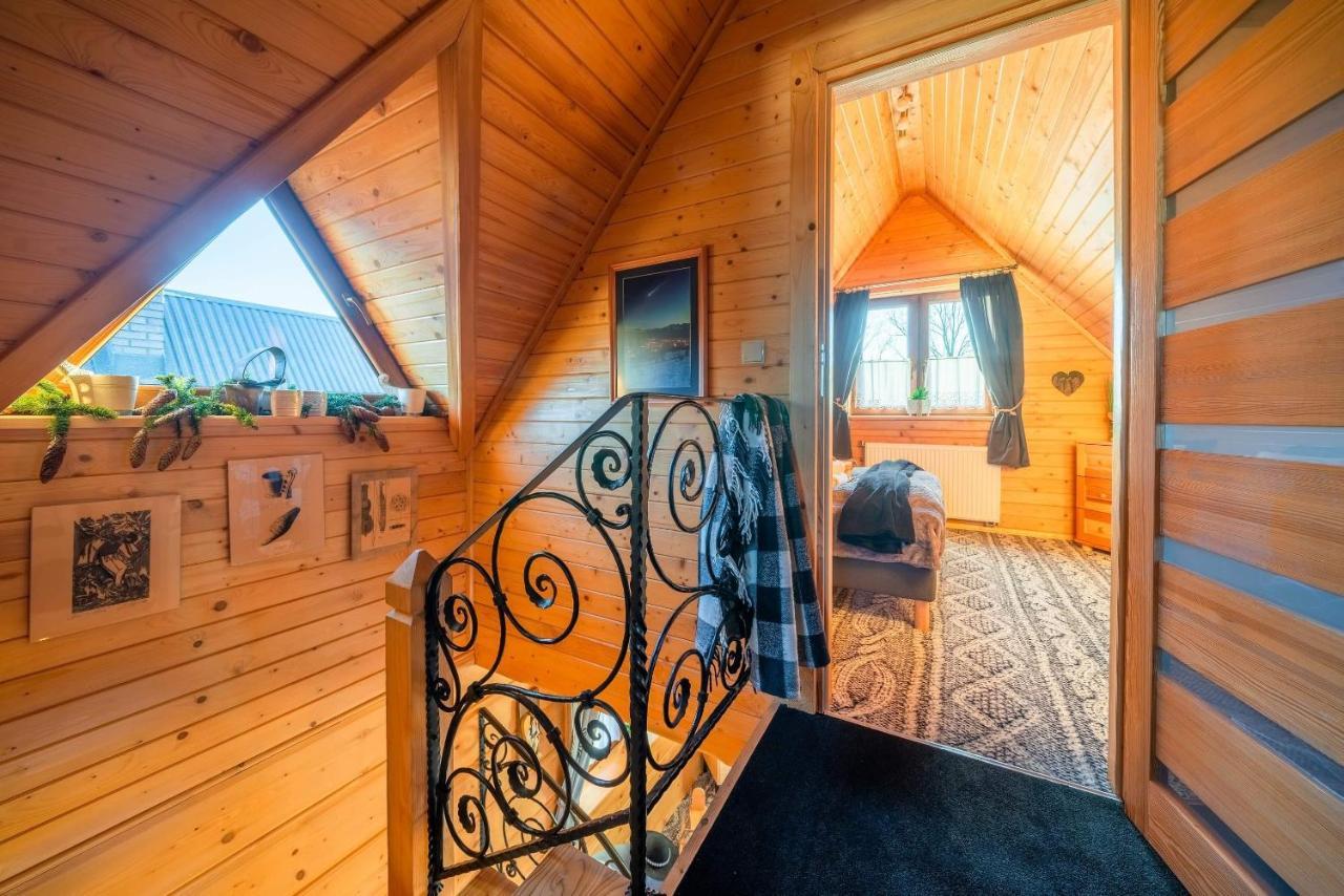 Domki Widokowe Wooden Luxury Chalet & Jacuzzi 자브 외부 사진