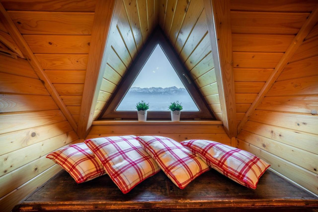 Domki Widokowe Wooden Luxury Chalet & Jacuzzi 자브 외부 사진