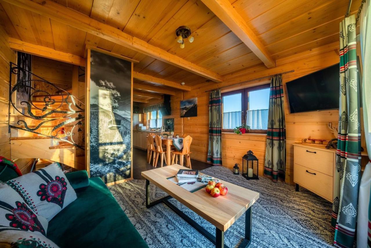 Domki Widokowe Wooden Luxury Chalet & Jacuzzi 자브 외부 사진