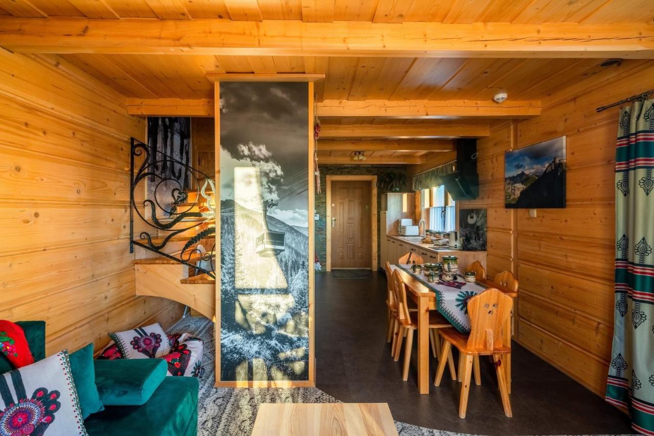 Domki Widokowe Wooden Luxury Chalet & Jacuzzi 자브 외부 사진