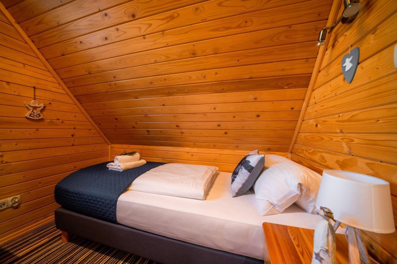 Domki Widokowe Wooden Luxury Chalet & Jacuzzi 자브 외부 사진