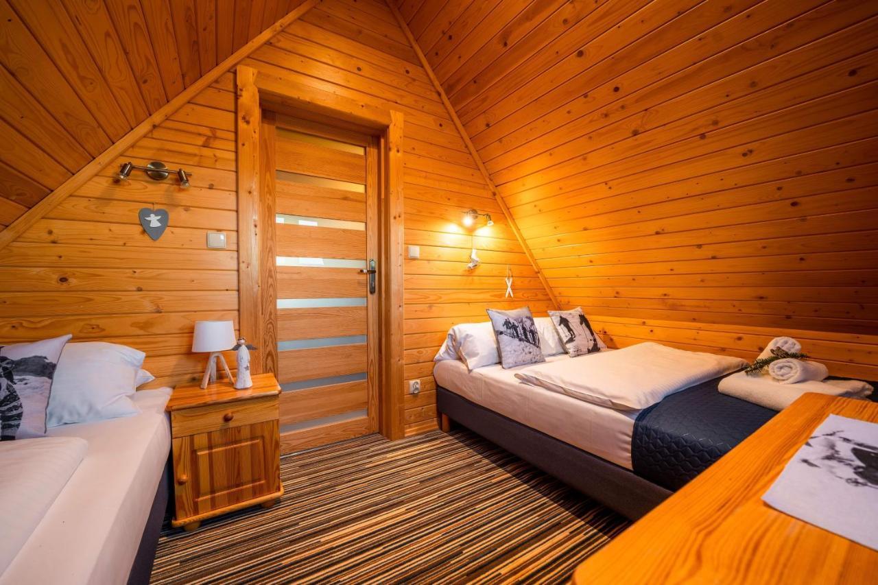 Domki Widokowe Wooden Luxury Chalet & Jacuzzi 자브 외부 사진