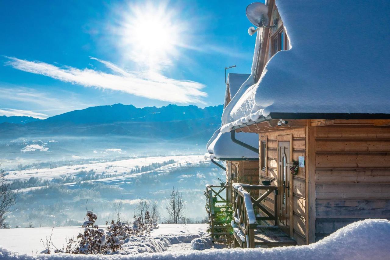 Domki Widokowe Wooden Luxury Chalet & Jacuzzi 자브 외부 사진