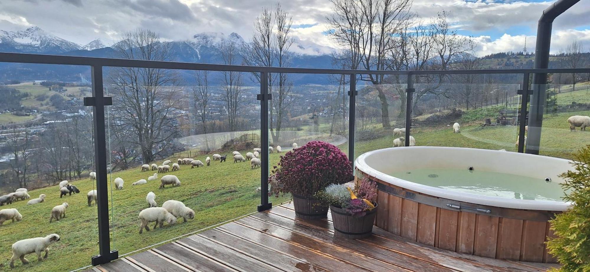 Domki Widokowe Wooden Luxury Chalet & Jacuzzi 자브 객실 사진