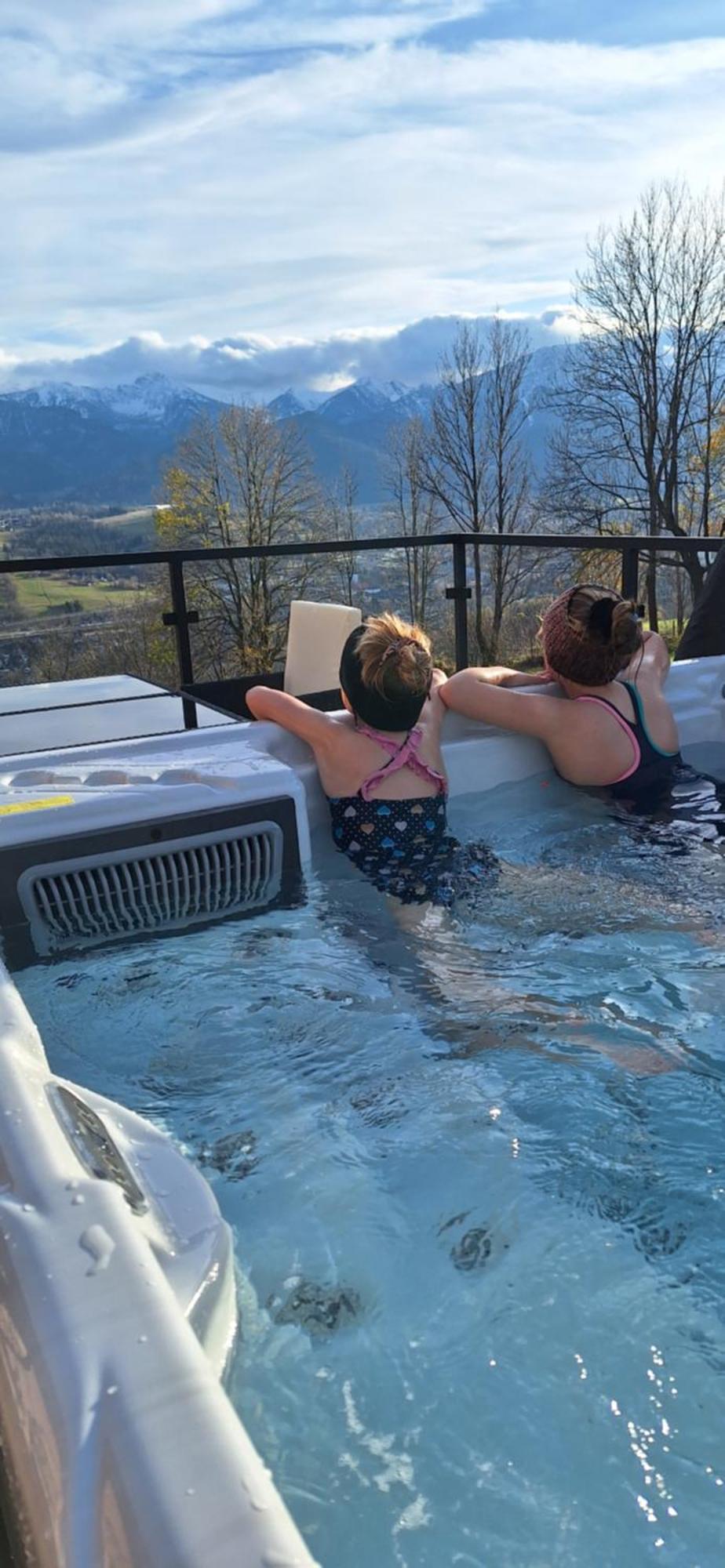 Domki Widokowe Wooden Luxury Chalet & Jacuzzi 자브 객실 사진