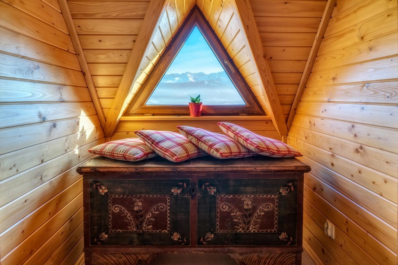 Domki Widokowe Wooden Luxury Chalet & Jacuzzi 자브 외부 사진
